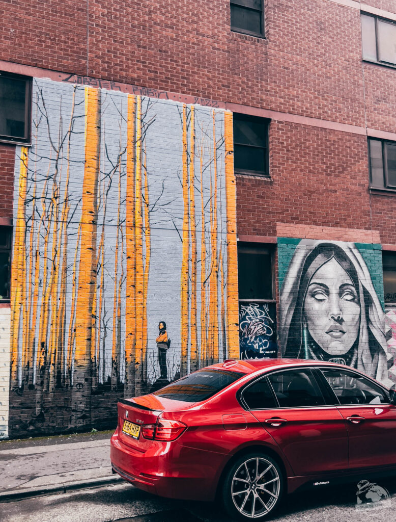 Street art Belfast en Irlande du Nord